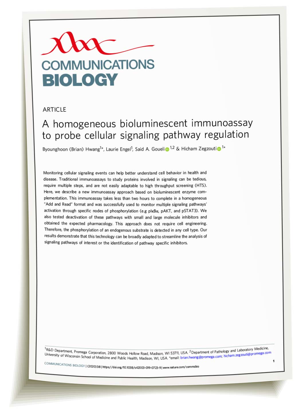 Lumit® Immunoassay Cellular Systems